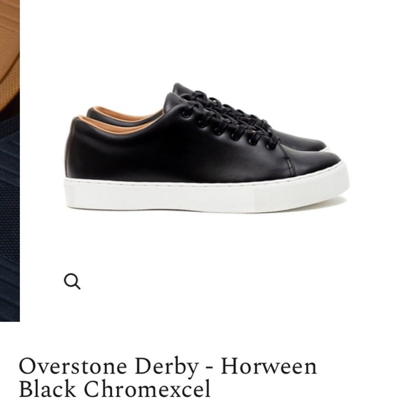 Crown Northampton Authentic Sneakers TL Overstone Derby Horween Black Chromexcel - Picture 5 of 15